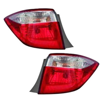 Depo® - Driver and Passenger Side Outer Replacement Tail Lights (CAPA Certified)