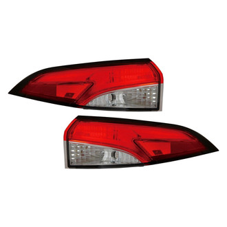 Depo® - Driver and Passenger Side Outer Replacement Tail Lights (CAPA Certified)