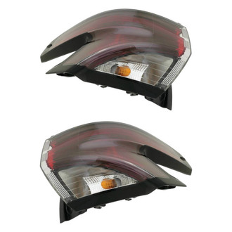 Depo® - Driver and Passenger Side Outer Replacement Tail Lights (Standard Line)