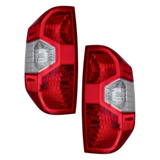 Depo® - Black Factory Replacement Tail Lights