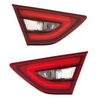 Depo® - Driver and Passenger Side Inner Replacement Tail Lights (CAPA Certified)