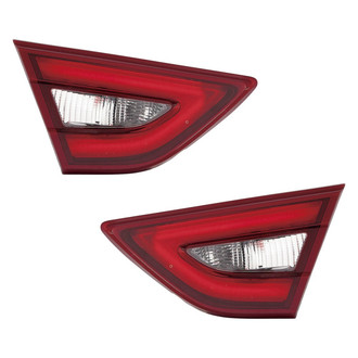 Depo® - Driver and Passenger Side Inner Replacement Tail Lights (Standard Line)