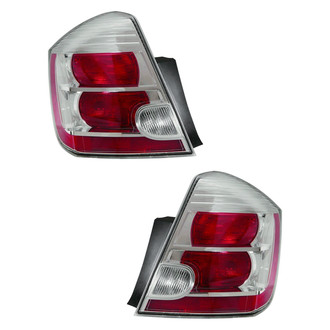 Depo® - Driver and Passenger Side Replacement Tail Lights (Standard Line)