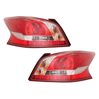 Depo® - Driver and Passenger Side Replacement Tail Lights (Standard Line)