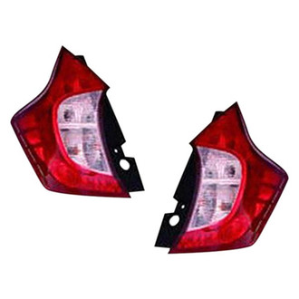 Depo® - Driver and Passenger Side Replacement Tail Lights (CAPA Certified)