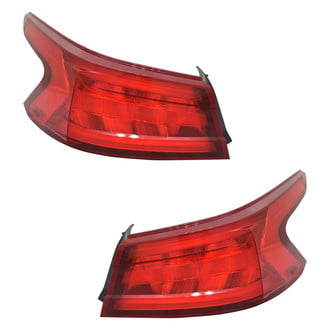 Depo® - Driver and Passenger Side Outer Replacement Tail Lights (Standard Line)