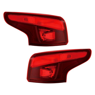 Depo® - Driver and Passenger Side Outer Replacement Tail Lights (Standard Line)