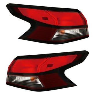 Depo® - Black Factory Replacement Tail Lights
