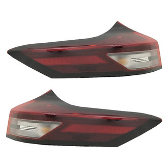 Depo® - Black LED Tail Lights