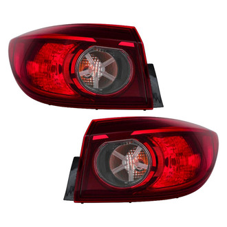 Depo® - Driver and Passenger Side Outer Replacement Tail Lights (CAPA Certified)