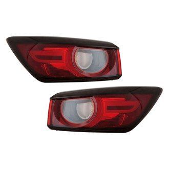 Depo® - Driver and Passenger Side Outer Replacement Tail Lights (CAPA Certified)