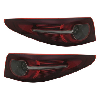 Depo® - Driver and Passenger Side Outer Replacement Tail Lights (CAPA Certified)