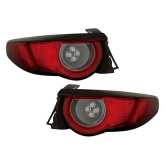 Depo® - Driver and Passenger Side Outer Replacement Tail Lights (CAPA Certified)