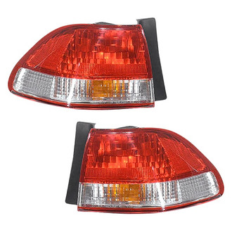 Depo® - Driver and Passenger Side Outer Replacement Tail Lights (NSF Certified)