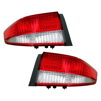 Depo® - Driver and Passenger Side Outer Replacement Tail Lights (Standard Line)