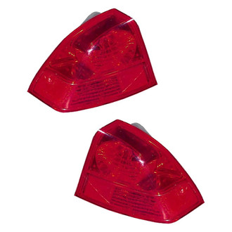 Depo® - Driver and Passenger Side Outer Replacement Tail Lights (Standard Line)