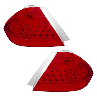 Depo® - Driver and Passenger Side Outer Replacement Tail Lights (Standard Line)