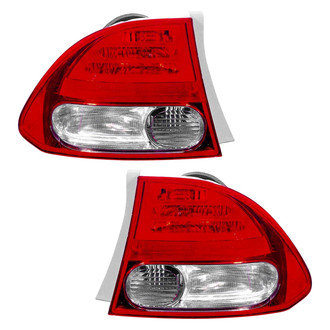 Depo® - Driver and Passenger Side Outer Replacement Tail Lights (CAPA Certified)