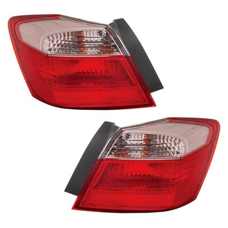 Depo® - Driver and Passenger Side Outer Replacement Tail Lights (Standard Line)