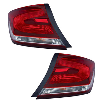 Depo® - Driver and Passenger Side Outer Replacement Tail Lights (CAPA Certified)