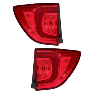 Depo® - Driver and Passenger Side Outer Replacement Tail Lights (CAPA Certified)