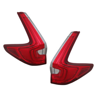 Depo® - Driver and Passenger Side Outer Replacement Tail Lights (Standard Line)