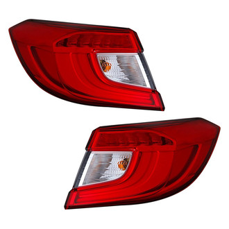 Depo® - Driver and Passenger Side Outer Replacement Tail Lights (CAPA Certified)