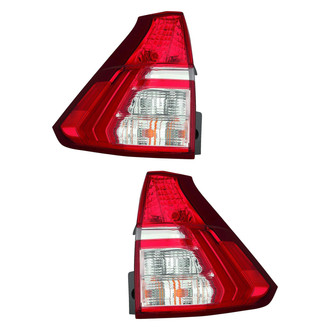 Depo® - Driver and Passenger Side Lower Replacement Tail Lights (Standard Line)