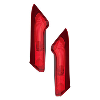 Depo® - Driver and Passenger Side Upper Replacement Tail Lights (CAPA Certified)