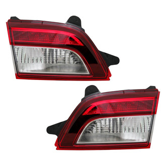 Depo® - Driver and Passenger Side Inner Replacement Tail Lights (Standard Line)