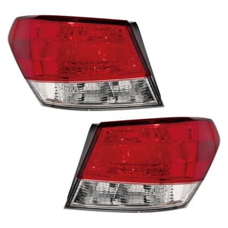 Depo® - Black Factory Replacement Tail Lights