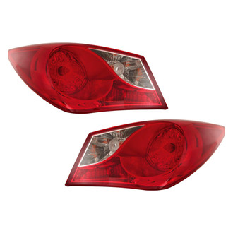 Depo® - Driver and Passenger Side Outer Replacement Tail Lights (CAPA Certified)