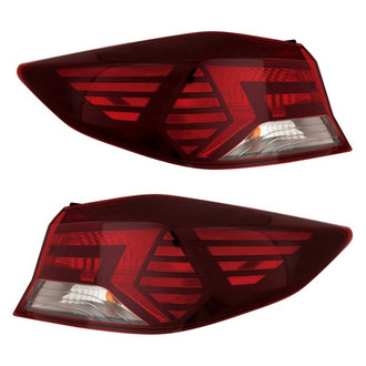 Depo® - Driver and Passenger Side Outer Replacement Tail Lights (CAPA Certified)
