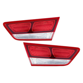 Depo® - Driver and Passenger Side Inner Replacement Tail Lights (CAPA Certified)