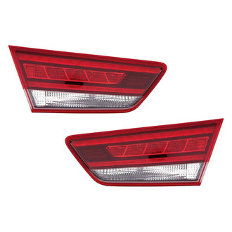 Depo® - Driver and Passenger Side Inner Replacement Tail Lights (CAPA Certified)