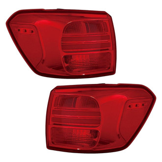 Depo® - Driver and Passenger Side Outer Replacement Tail Lights (CAPA Certified)
