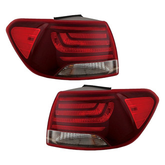 Depo® - Driver and Passenger Side Outer Replacement Tail Lights (CAPA Certified)