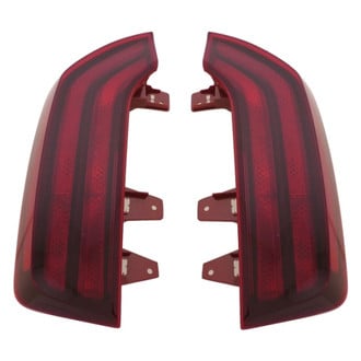 Depo® - Black Factory Replacement Tail Lights