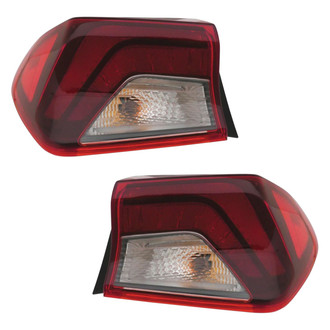 Depo® - Driver and Passenger Side Outer Replacement Tail Lights (CAPA Certified)