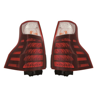 Depo® - Driver and Passenger Side Replacement Tail Lights (CAPA Certified)