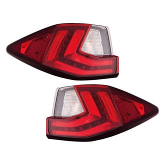 Depo® - Black LED Tail Lights