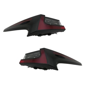 Depo® - Black LED Tail Lights