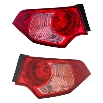 Depo® - Driver and Passenger Side Outer Replacement Tail Lights (CAPA Certified)
