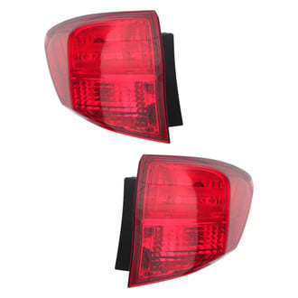 Depo® - Driver and Passenger Side Outer Replacement Tail Lights (CAPA Certified)