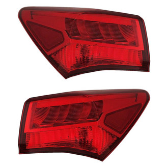 Depo® - Driver and Passenger Side Outer Replacement Tail Lights (CAPA Certified)