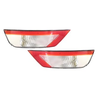 Depo® - Black Factory Replacement Tail Lights