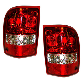 Depo® - Black Factory Replacement Tail Lights