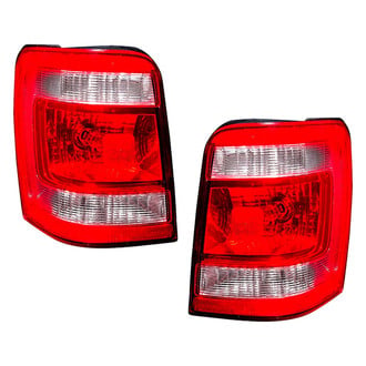 Depo® - Black Factory Replacement Tail Lights