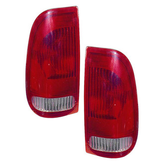 Depo® - Driver and Passenger Side Replacement Tail Lights (CAPA Certified)