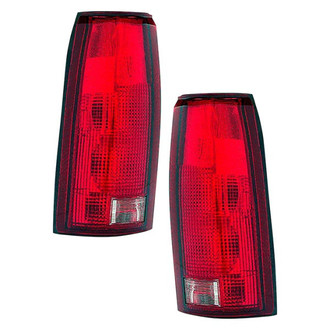 Depo® - Black Factory Replacement Tail Lights